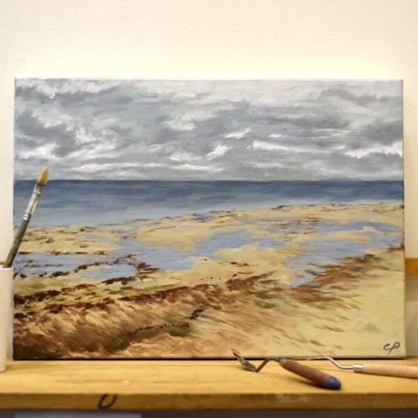 Apaisante - Peinture contemporain par Claire Prevost