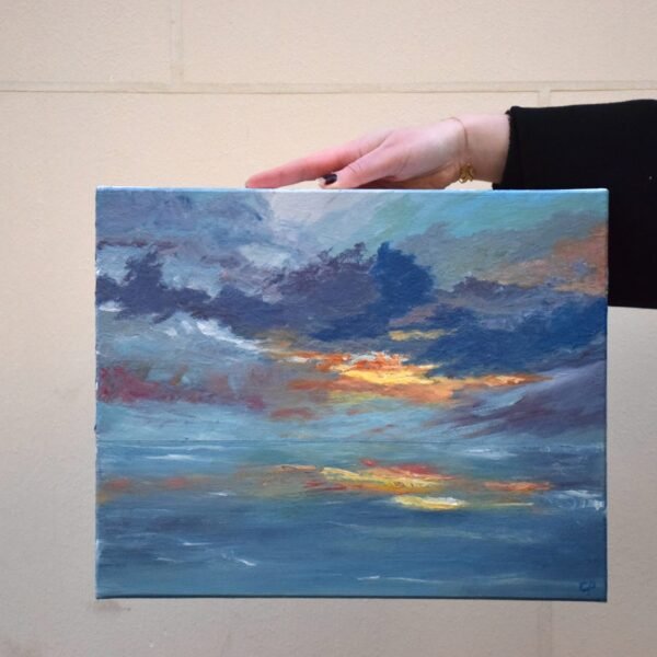 Vibrante - Peinture contemporain par Claire Prevost