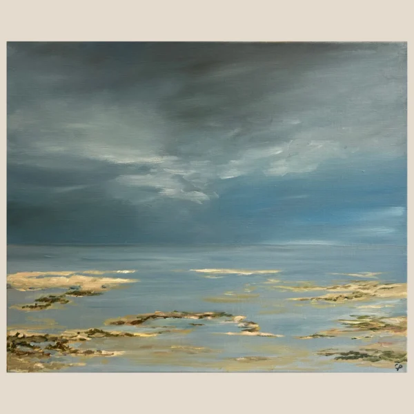 Marée basse en Bretagne